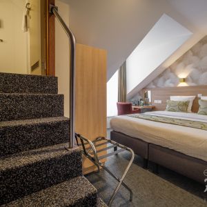 Hotel Fevery Bruges attic room with balcony S+